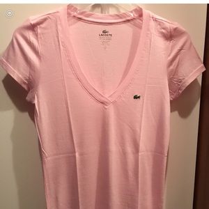 Lacoste Pink Women’s Tee